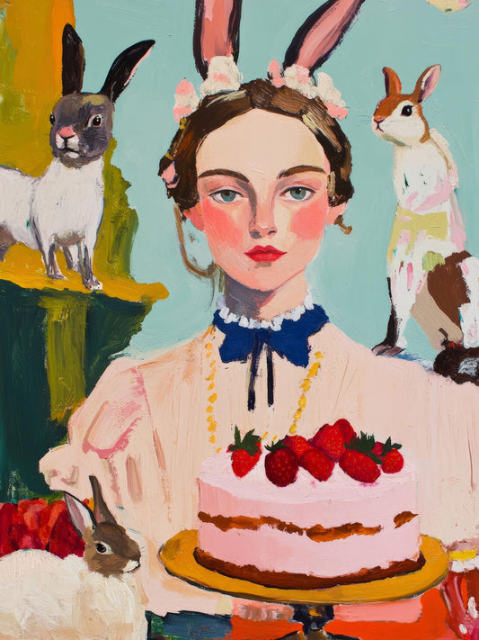 Between Girl & Garden No.2